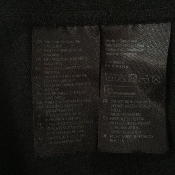 H&M black razor back tank XS - Picture 5 of 5